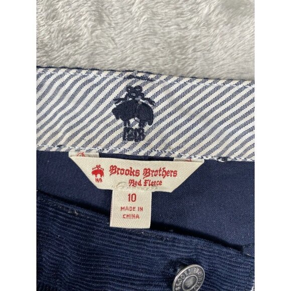 Brooks Brothers Red Fleece Women’s Corduroy Pants, Size 10, Navy Blue - Picture 7 of 12
